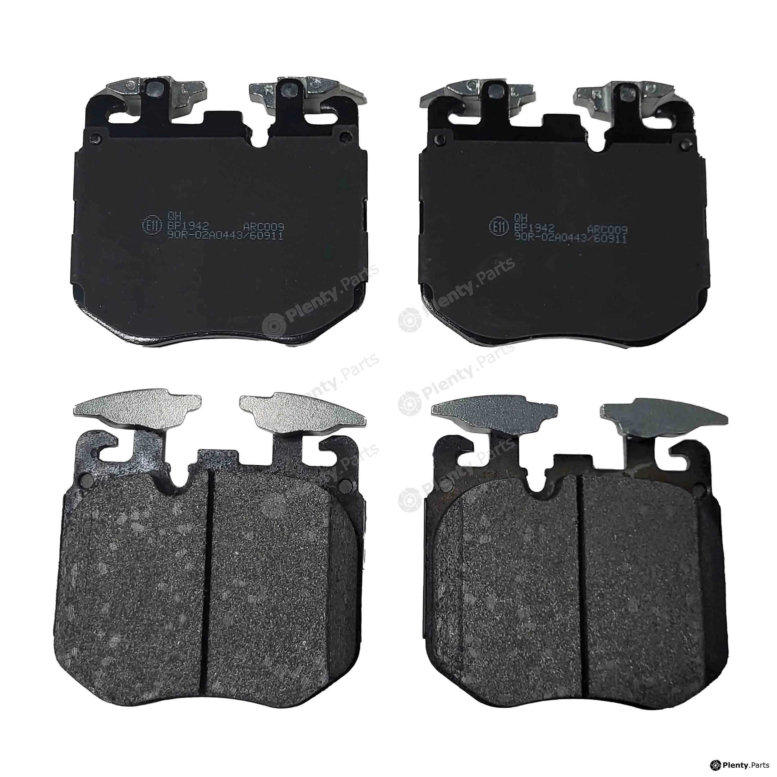 Quinton Hazell BP1942 — Brake Pad Set, disc brake