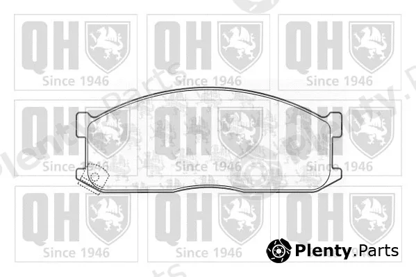 Quinton Hazell BP428 — Brake Pad Set, disc brake