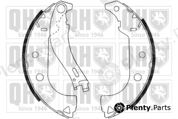 Quinton Hazell BS1167 — Brake Shoe Set
