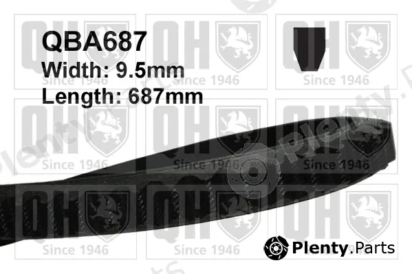 Quinton Hazell QBA687 — V-Belt