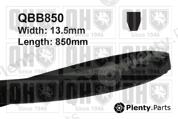 Quinton Hazell QBB850 — V-Belt