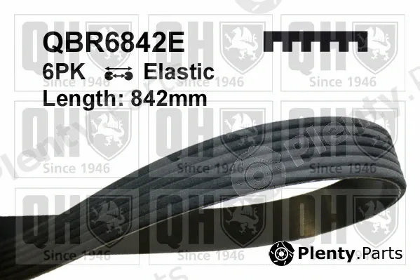 Quinton Hazell QBR6842E — V-Ribbed Belt