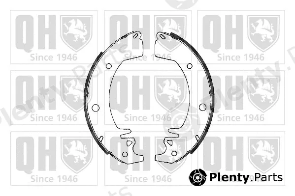 Quinton Hazell BS676 — Brake Shoe Set