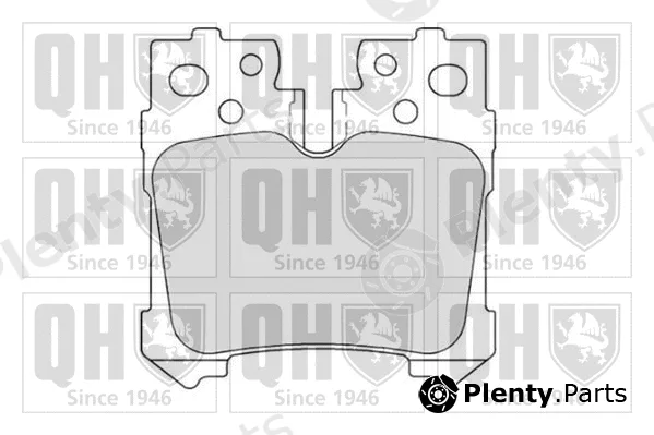 Quinton Hazell BP1724 — Brake Pad Set, disc brake
