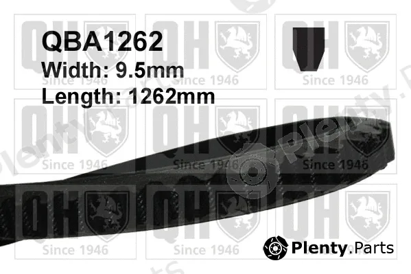 Quinton Hazell QBA1262 — V-Belt