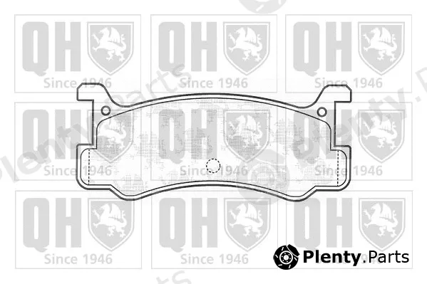 Quinton Hazell BP560 — Brake Pad Set, disc brake