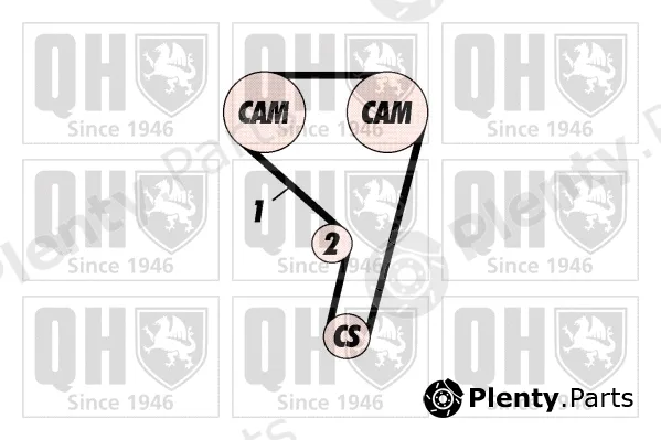 Quinton Hazell QBK264 — Timing Belt Kit