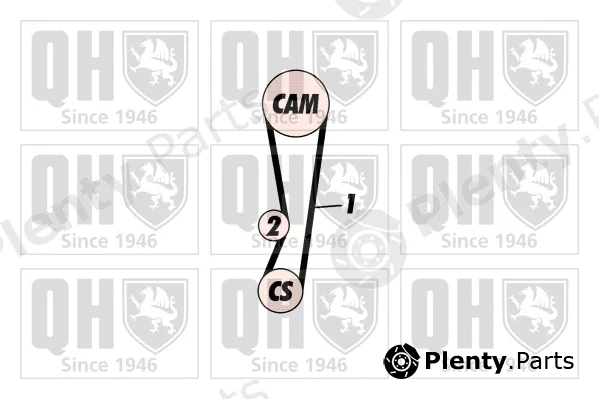 Quinton Hazell QBK370 — Timing Belt Kit