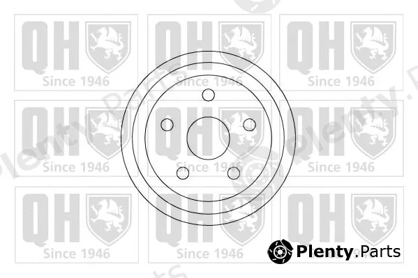 Quinton Hazell BDR253 — Brake Drum