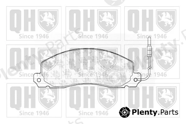 Quinton Hazell BP371 — Brake Pad Set, disc brake