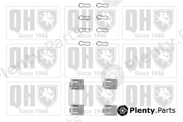 Quinton Hazell BFK630 — Accessory Kit, disc brake pad