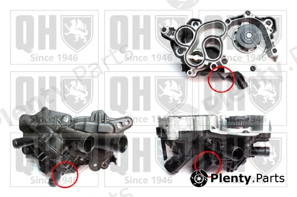 Quinton Hazell QCP3863BH — Water Pump, engine cooling