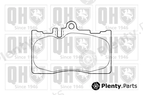 Quinton Hazell BP1367 — Brake Pad Set, disc brake