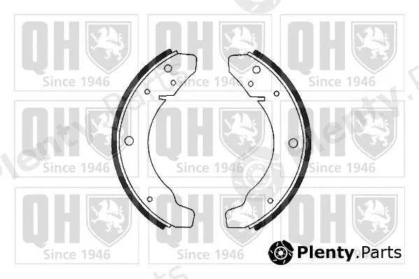Quinton Hazell BS543 — Brake Shoe Set