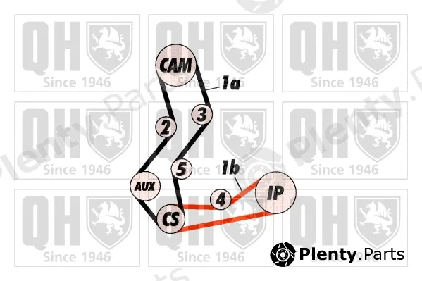 Quinton Hazell QBK108 — Timing Belt Kit