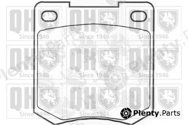 Quinton Hazell BP100 — Brake Pad Set, disc brake