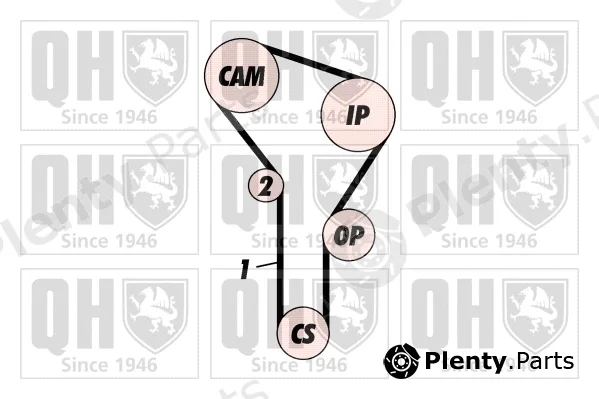 Quinton Hazell QBK100 — Timing Belt Kit