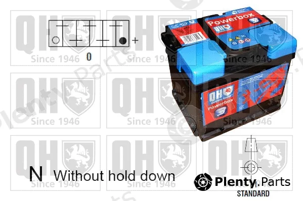 Quinton Hazell QBT1583 — Starter Battery PowerBox 3