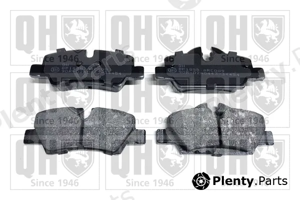 Quinton Hazell BP1858 — Brake Pad Set, disc brake