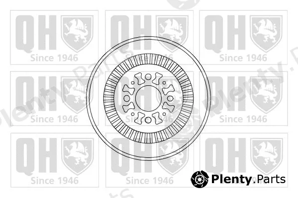 Quinton Hazell BDR136 — Brake Drum