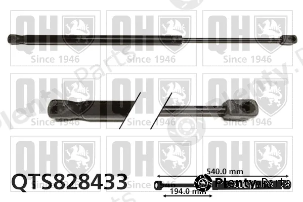 Quinton Hazell QTS828433 — Gas Spring, boot/cargo area