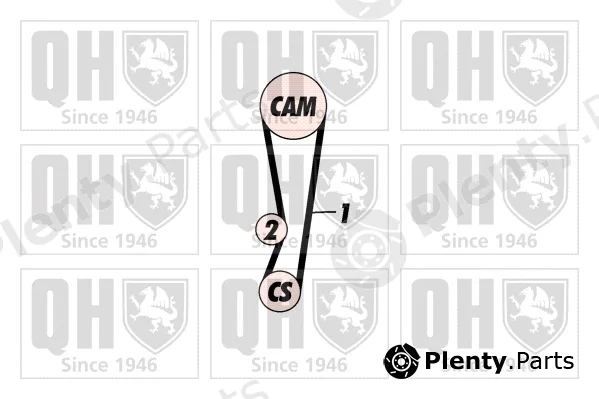 Quinton Hazell QBK369 — Timing Belt Kit