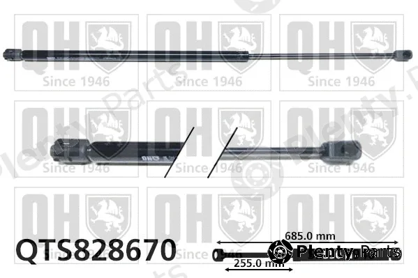 Quinton Hazell QTS828670 — Gas Spring, boot/cargo area
