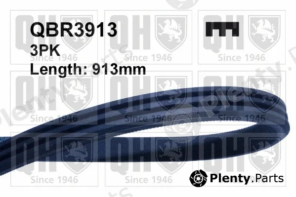Quinton Hazell QBR3913 — V-Ribbed Belt