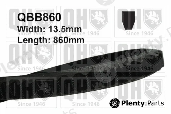 Quinton Hazell QBB860 — V-Belt