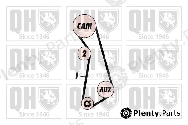 Quinton Hazell QBK283 — Timing Belt Kit