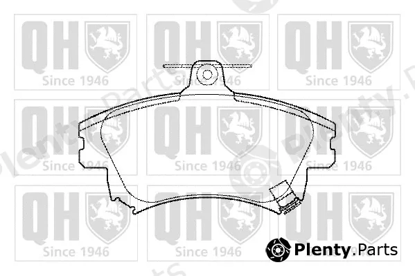 Quinton Hazell BP1099 — Brake Pad Set, disc brake