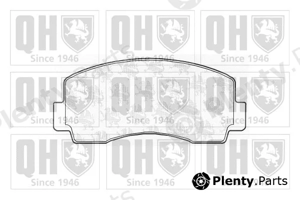 Quinton Hazell BP471 — Brake Pad Set, disc brake