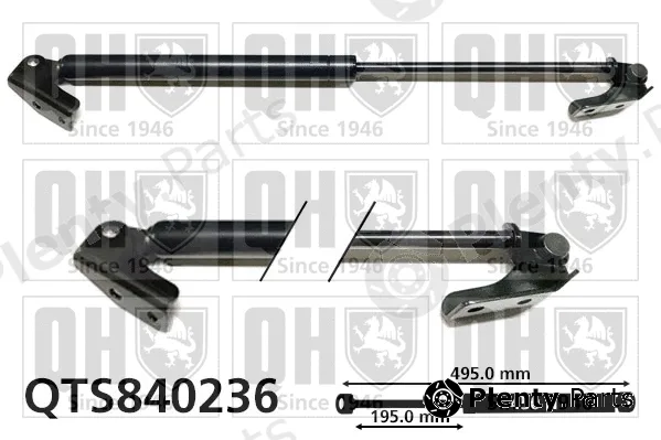 Quinton Hazell QTS840236 — Gas Spring, boot/cargo area