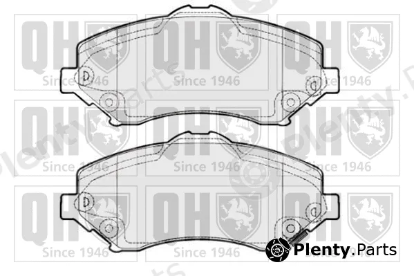Quinton Hazell BP1705 — Brake Pad Set, disc brake