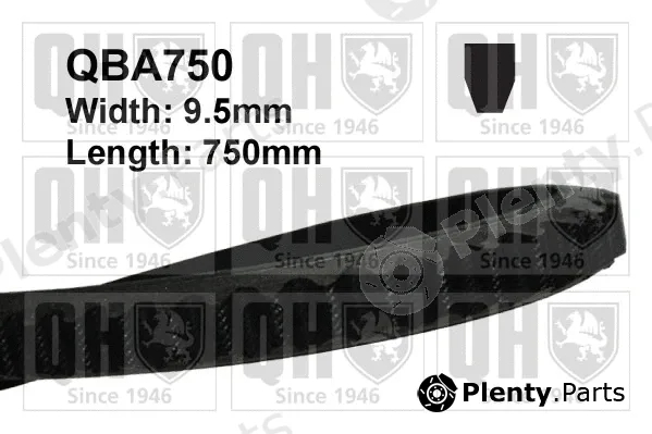 Quinton Hazell QBA750 — V-Belt