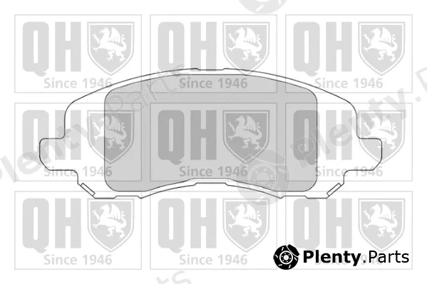 Quinton Hazell BP1695 — Brake Pad Set, disc brake