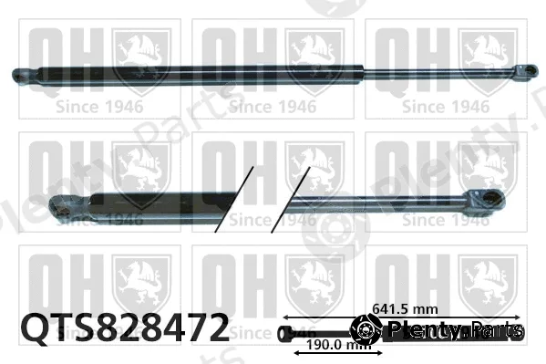 Quinton Hazell QTS828472 — Gas Spring, boot/cargo area