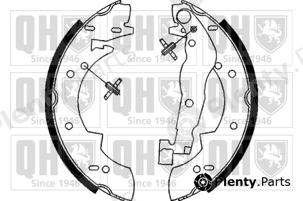 Quinton Hazell BS845 — Brake Shoe Set