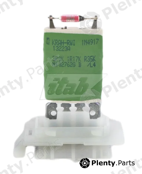Itab Automotive 51070015OV — Resistor, interior blower
