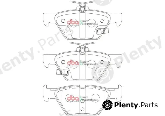 DBA Australia DB2398SP — High Performance Brake Pad Set