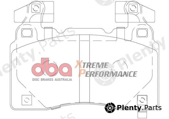 DBA Australia DB2358AXP — High Performance Brake Pad Set