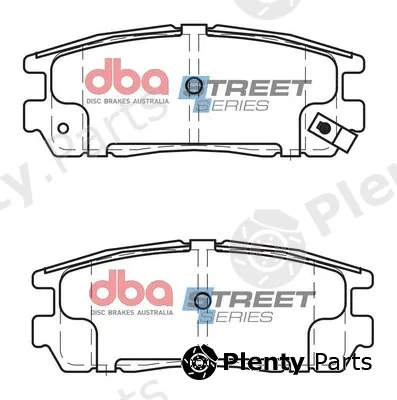 DBA Australia DB1280SS — Brake Pad Set, disc brake
