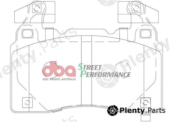 DBA Australia DB2358ASP — High Performance Brake Pad Set