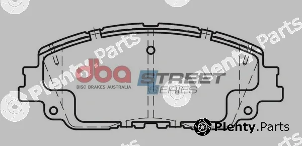 DBA Australia DB2449SSEV — Brake Pad Set, disc brake