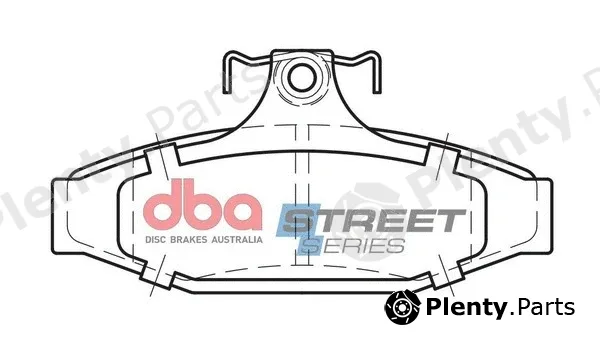 DBA Australia DB1086SS — Brake Pad Set, disc brake
