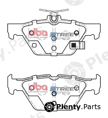DBA Australia DB2398SS — Brake Pad Set, disc brake