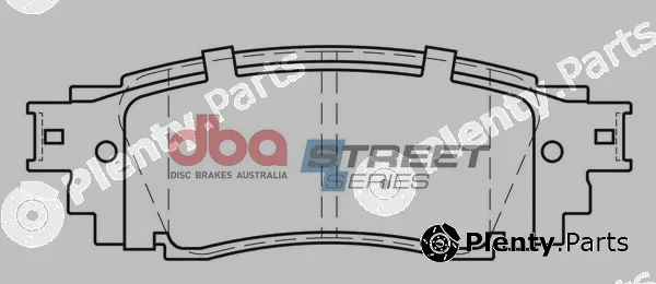 DBA Australia DB2469SSEV — Brake Pad Set, disc brake