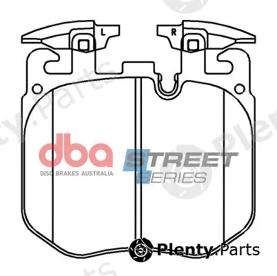 DBA Australia DB15108XP — High Performance Brake Pad Set