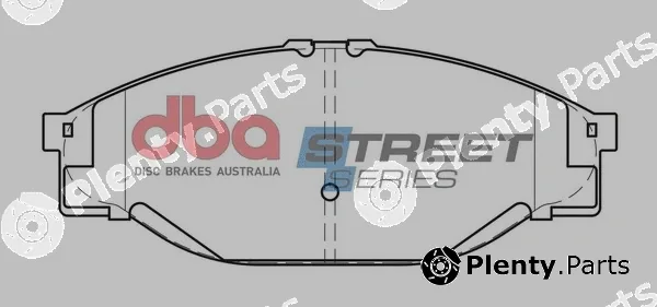 DBA Australia DB1205SS — Brake Pad Set, disc brake