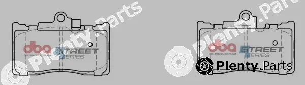DBA Australia DB2255SS — Brake Pad Set, disc brake